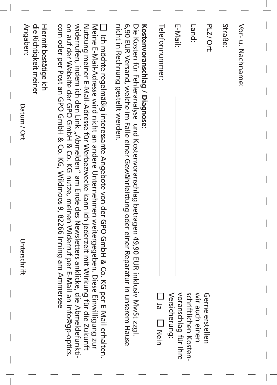 GPO USA 6-24x50 Passion 4X Riflescope (MOA Ballistic Reticle) User Manual | Page 136 / 152