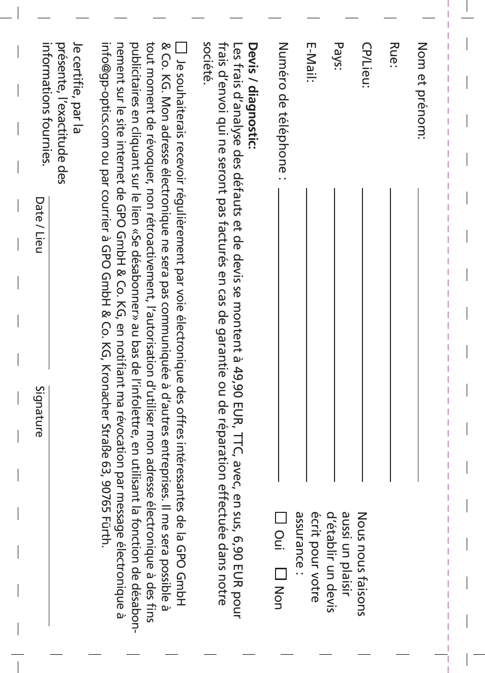 GPO USA 6-24x50 Passion 4X Riflescope (MOA Ballistic Reticle) User Manual | Page 140 / 152