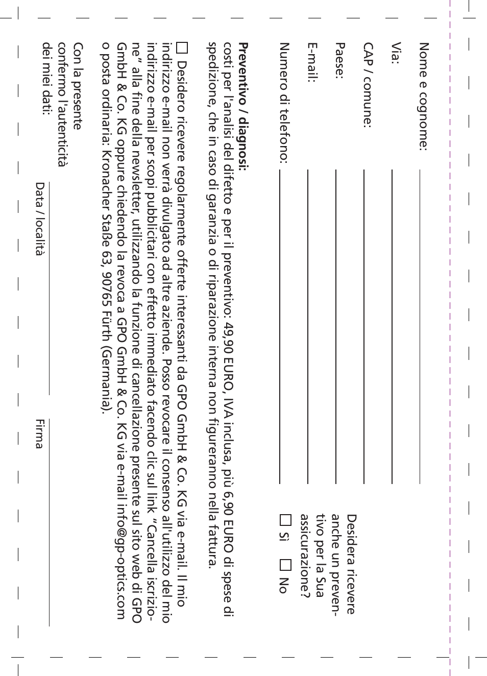 GPO USA 6-24x50 Passion 4X Riflescope (MOA Ballistic Reticle) User Manual | Page 142 / 152