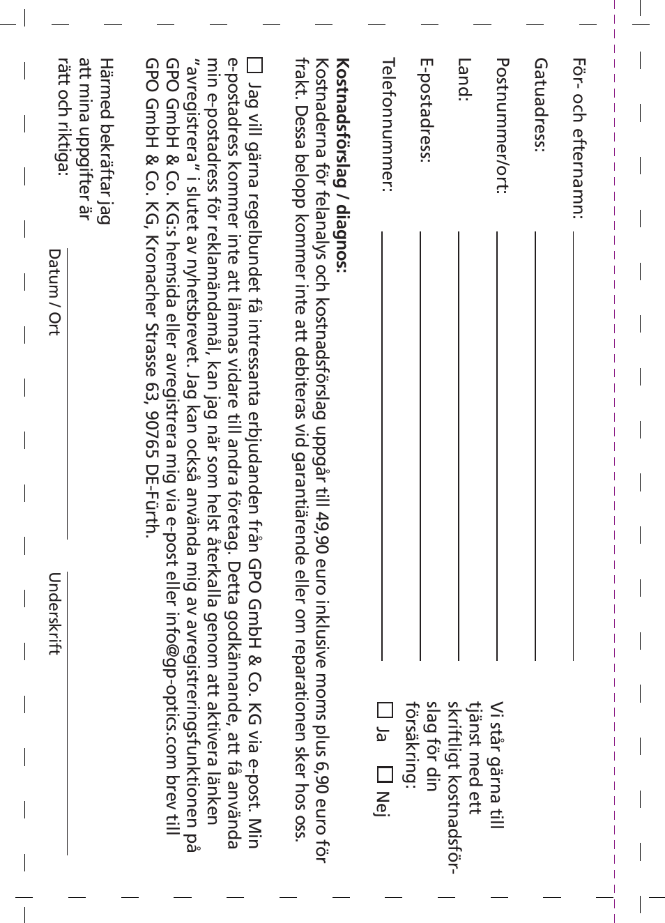 GPO USA 6-24x50 Passion 4X Riflescope (MOA Ballistic Reticle) User Manual | Page 146 / 152