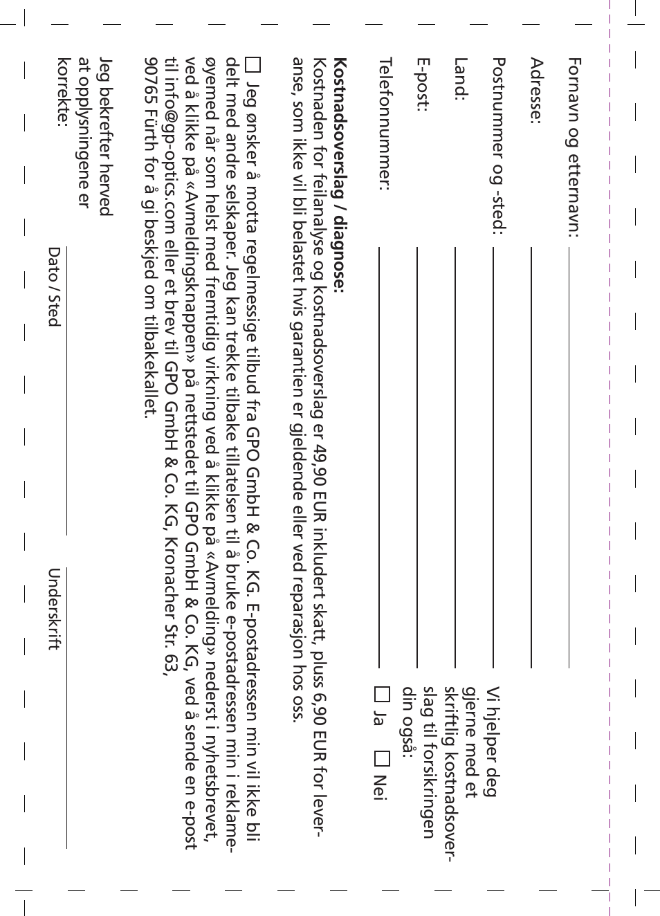 GPO USA 6-24x50 Passion 4X Riflescope (MOA Ballistic Reticle) User Manual | Page 148 / 152