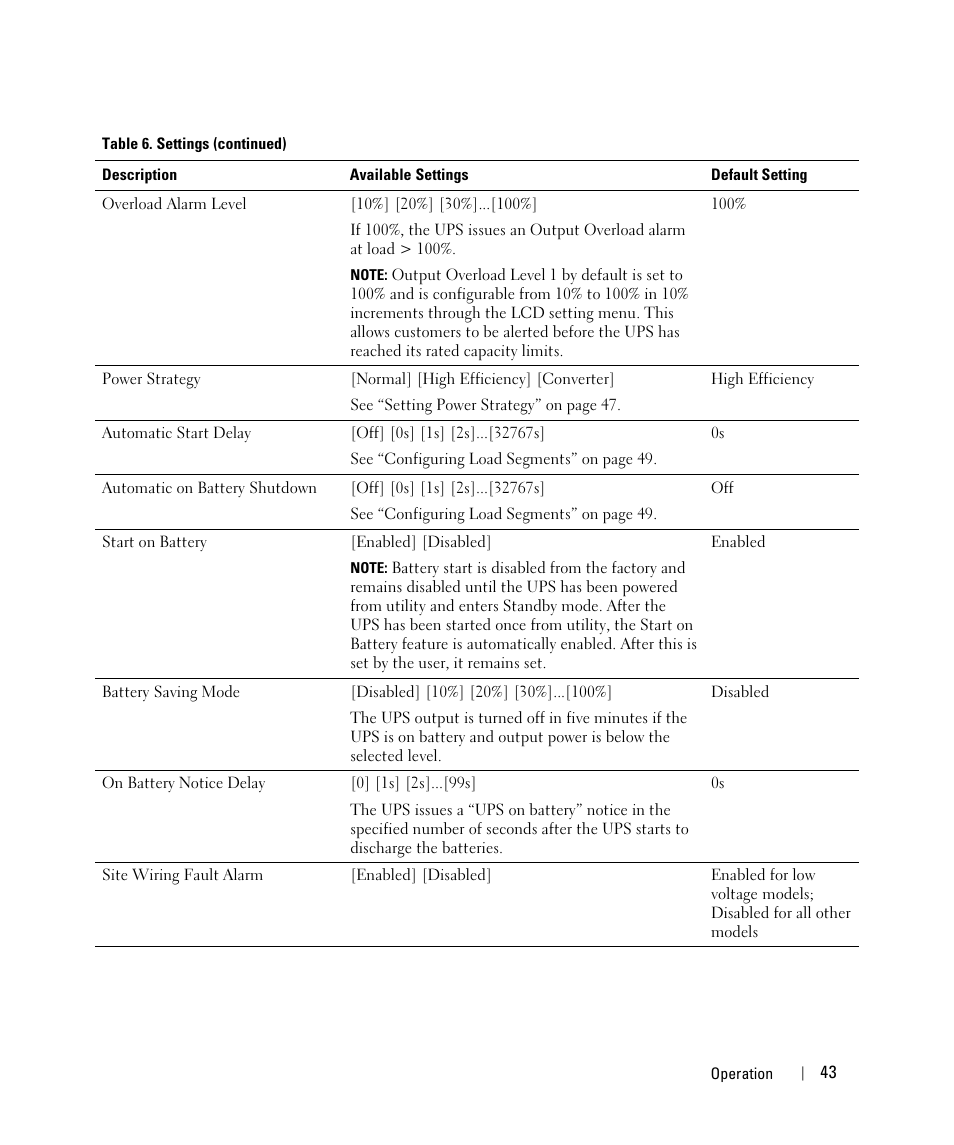 Dell H952N User Manual | Page 43 / 71