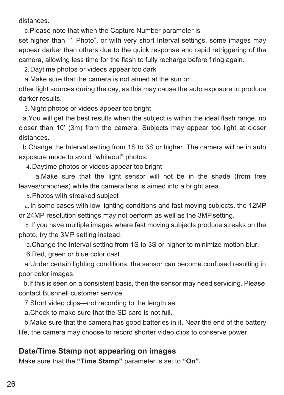 Bushnell Prime Low-Glow Trail Camera Kit (Gray) User Manual | Page 26 / 179