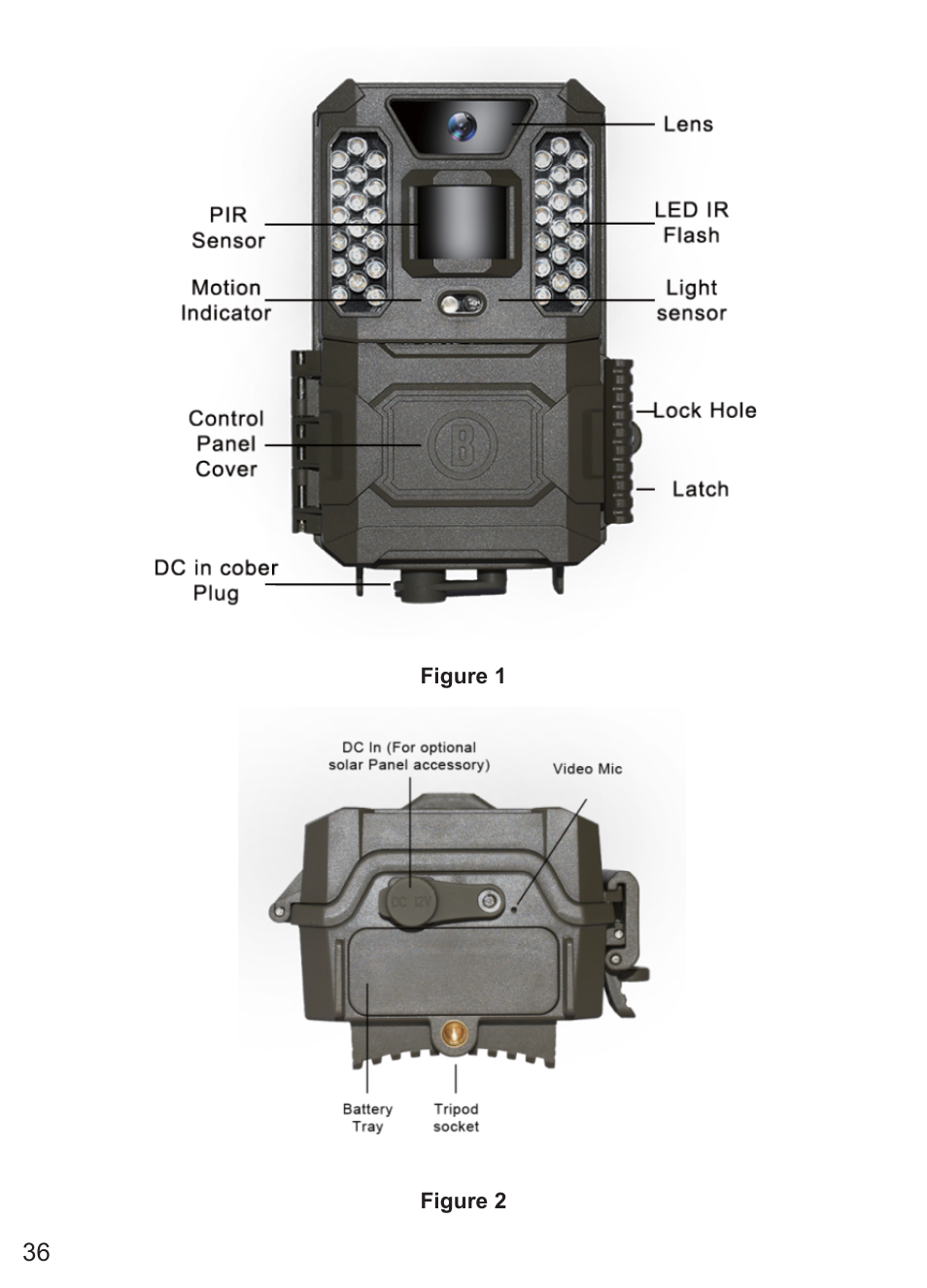 Bushnell Prime Low-Glow Trail Camera Kit (Gray) User Manual | Page 36 / 179