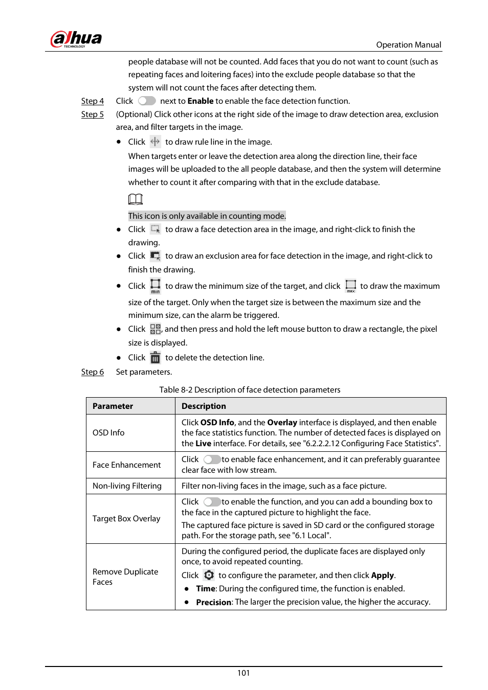 Dahua Technology DH-IPC-EBW81242N-AS-S2 12MP Outdoor Network Panoramic Fisheye Camera with Night Vision User Manual | Page 112 / 205