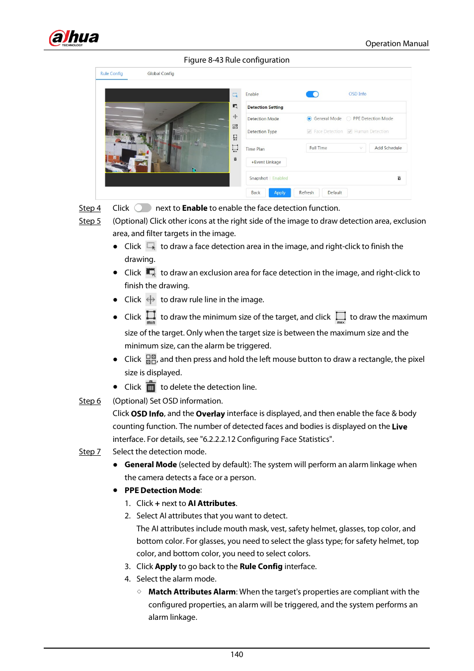 Dahua Technology DH-IPC-EBW81242N-AS-S2 12MP Outdoor Network Panoramic Fisheye Camera with Night Vision User Manual | Page 151 / 205