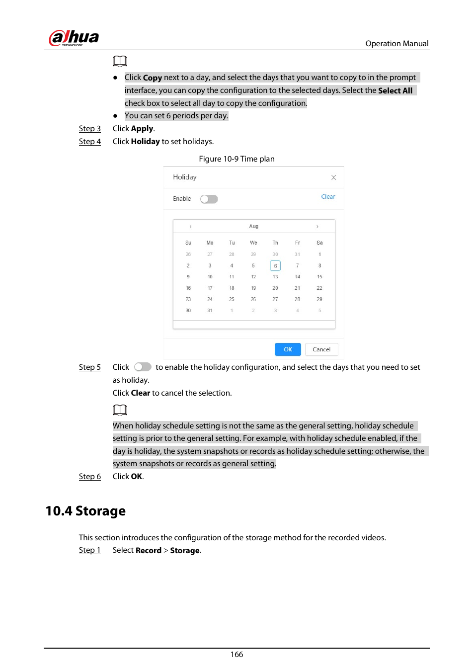 4 storage | Dahua Technology DH-IPC-EBW81242N-AS-S2 12MP Outdoor Network Panoramic Fisheye Camera with Night Vision User Manual | Page 177 / 205