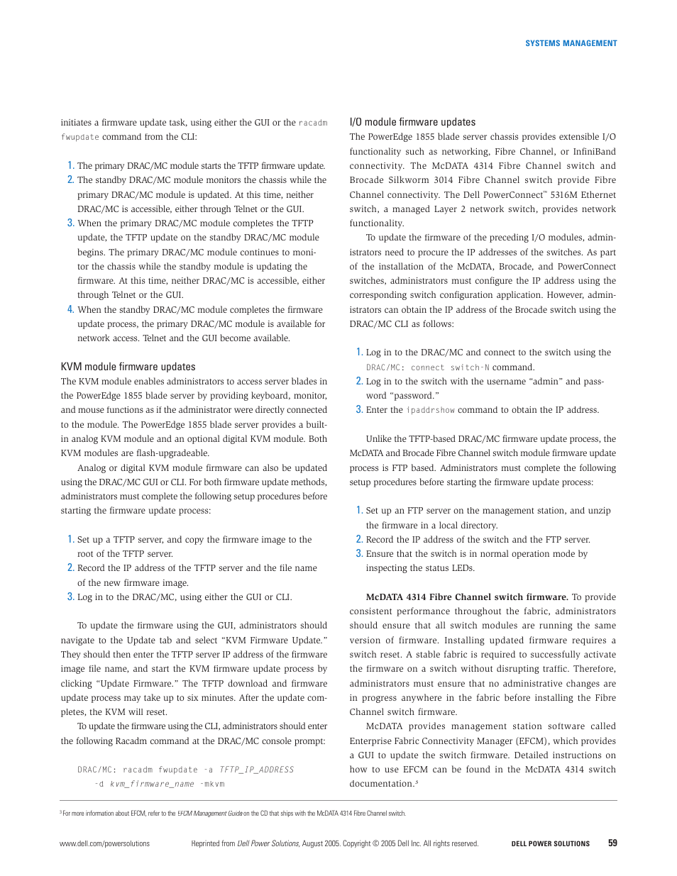 Dell POWEREDGE 1855 User Manual | Page 4 / 6