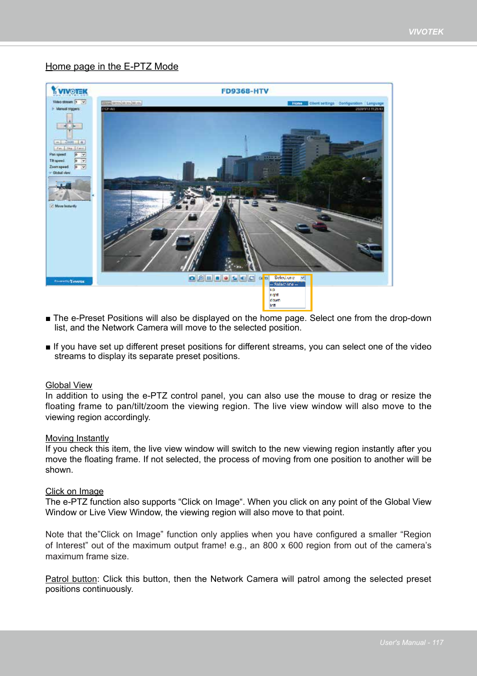 Vivotek FD9388-HTV 5MP Outdoor Network Dome Camera with Night Vision User Manual | Page 117 / 407