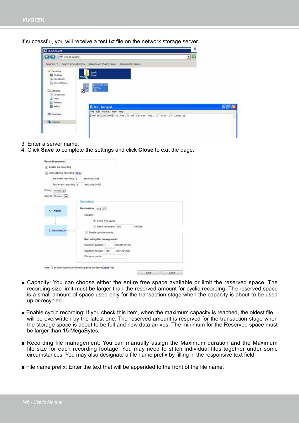 Server | Vivotek FD9388-HTV 5MP Outdoor Network Dome Camera with Night Vision User Manual | Page 146 / 407