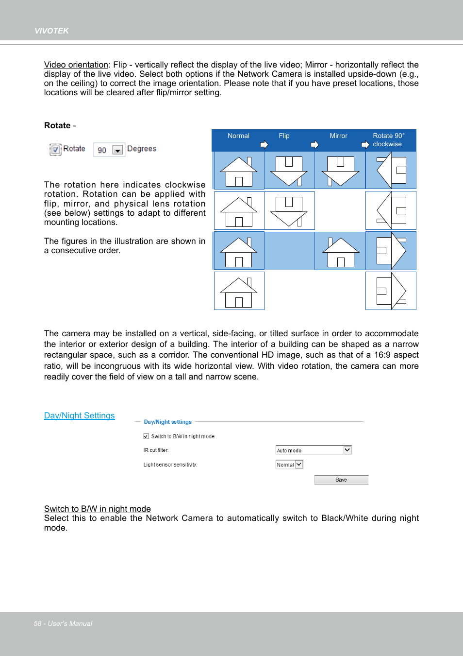 Vivotek FD9388-HTV 5MP Outdoor Network Dome Camera with Night Vision User Manual | Page 58 / 407