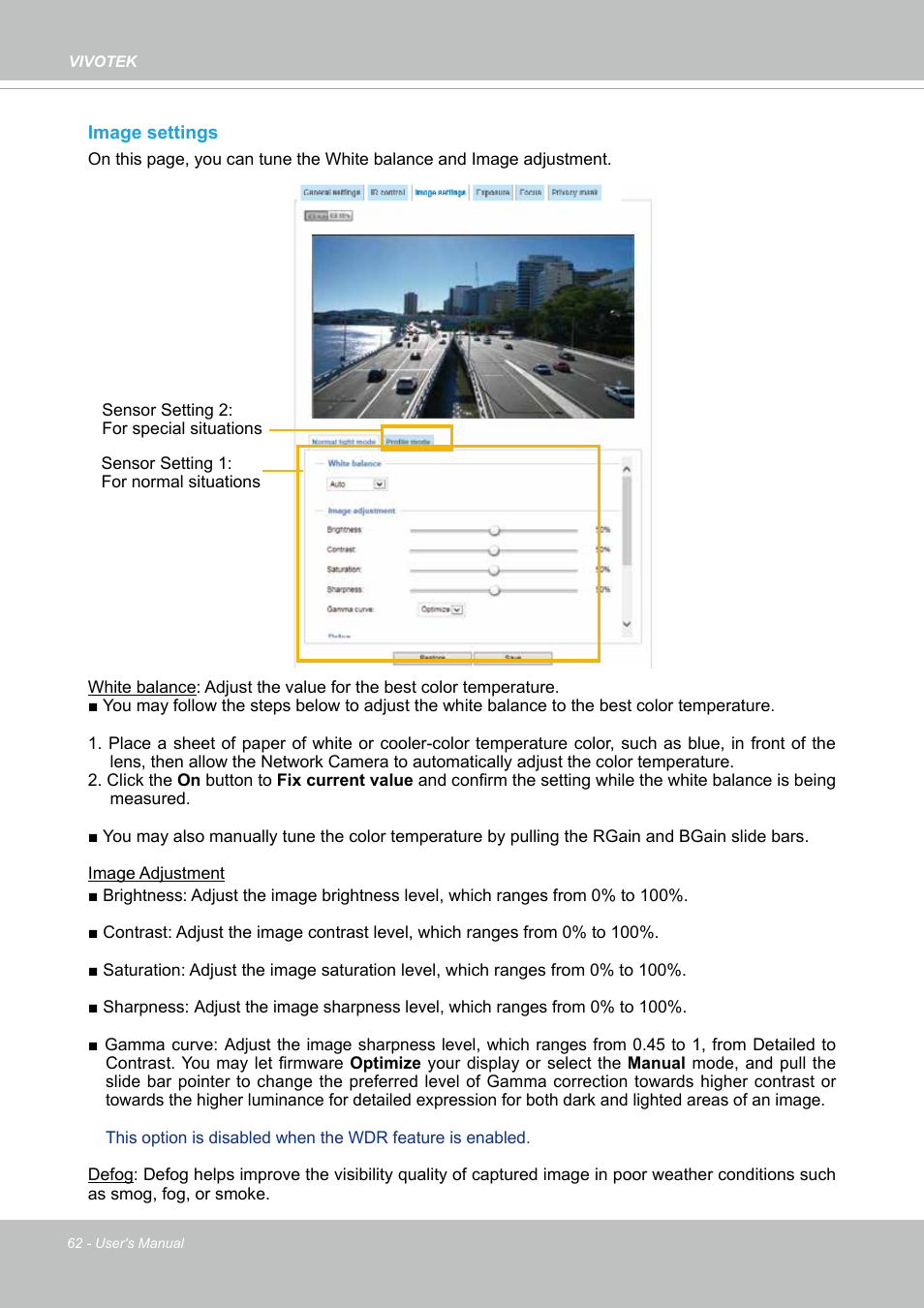 For further configuration, For more information, please | Vivotek FD9388-HTV 5MP Outdoor Network Dome Camera with Night Vision User Manual | Page 62 / 407