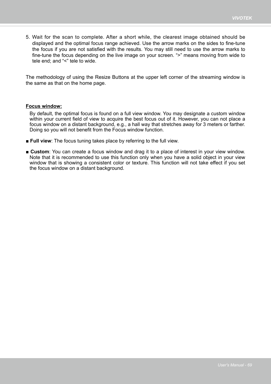 Vivotek FD9388-HTV 5MP Outdoor Network Dome Camera with Night Vision User Manual | Page 69 / 407