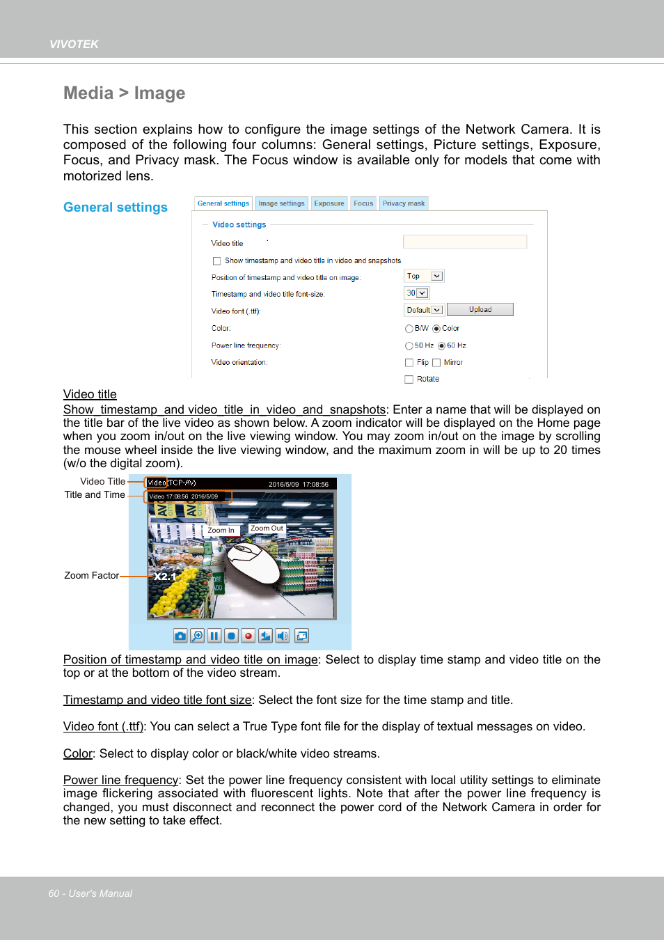 Media > image | Vivotek S Series IZ9361-EH 1080p Outdoor Network Bullet Camera with Heater User Manual | Page 60 / 458