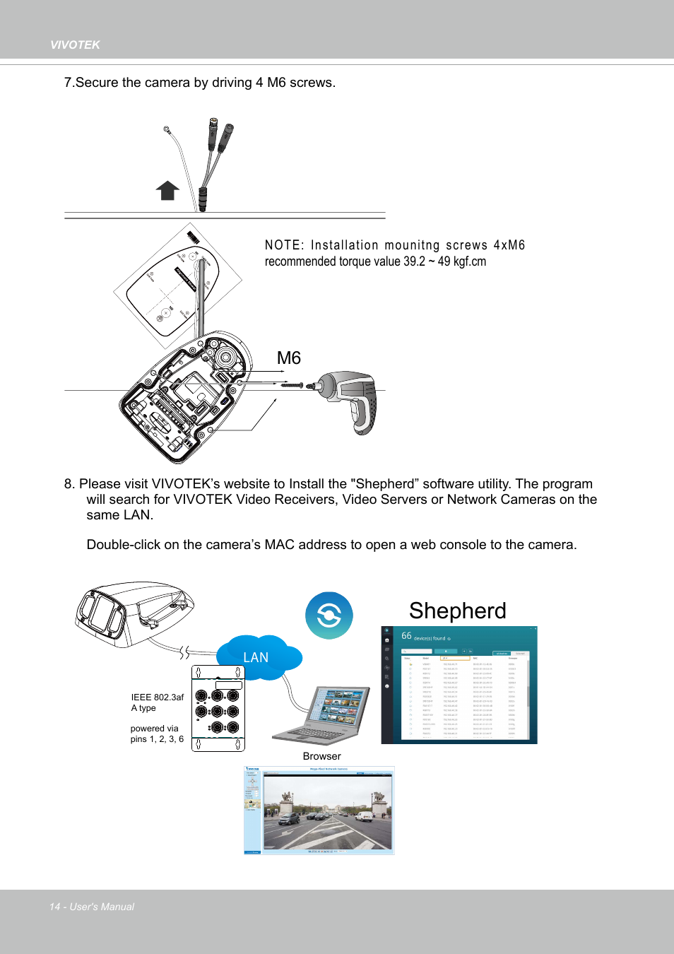 Shepherd | Vivotek MD9584-HF3 5MP Outdoor Network Mobile Dome Camera with Night Vision, Heater & 3.6mm Lens User Manual | Page 14 / 453