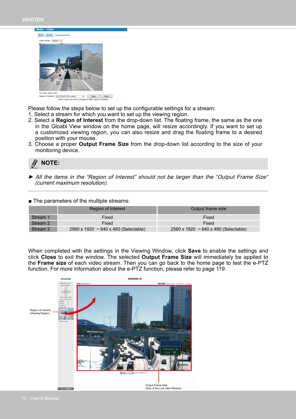 Media > video | Vivotek MD9584-HF3 5MP Outdoor Network Mobile Dome Camera with Night Vision, Heater & 3.6mm Lens User Manual | Page 72 / 453