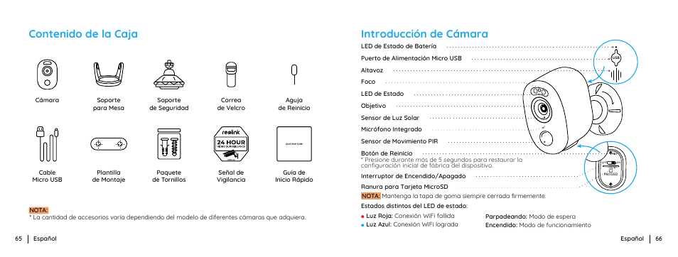 Reolink Argus 3 Plus 4MP Outdoor Wire-Free Security Camera with Night Vision, Motion Spotlights & Solar Panel (White) User Manual | Page 34 / 41