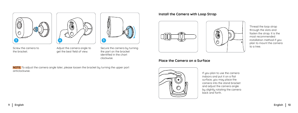 Reolink Argus 3 Plus 4MP Outdoor Wire-Free Security Camera with Night Vision, Motion Spotlights & Solar Panel (White) User Manual | Page 6 / 41