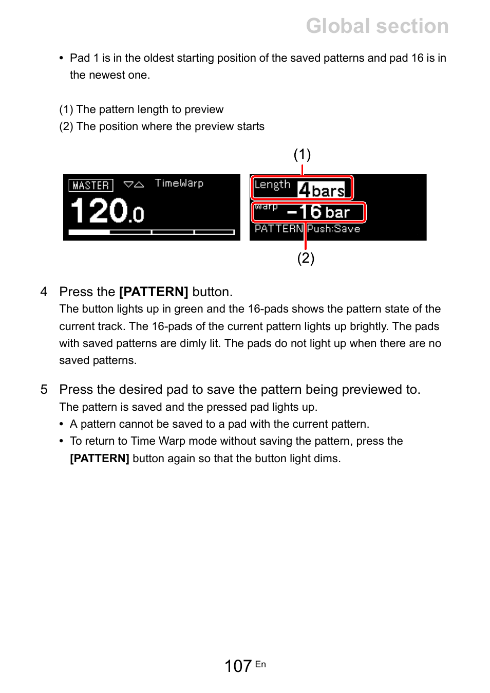 Pioneer Toraiz SQUID - Creative Multitrack Sequencer User Manual | Page 107 / 177