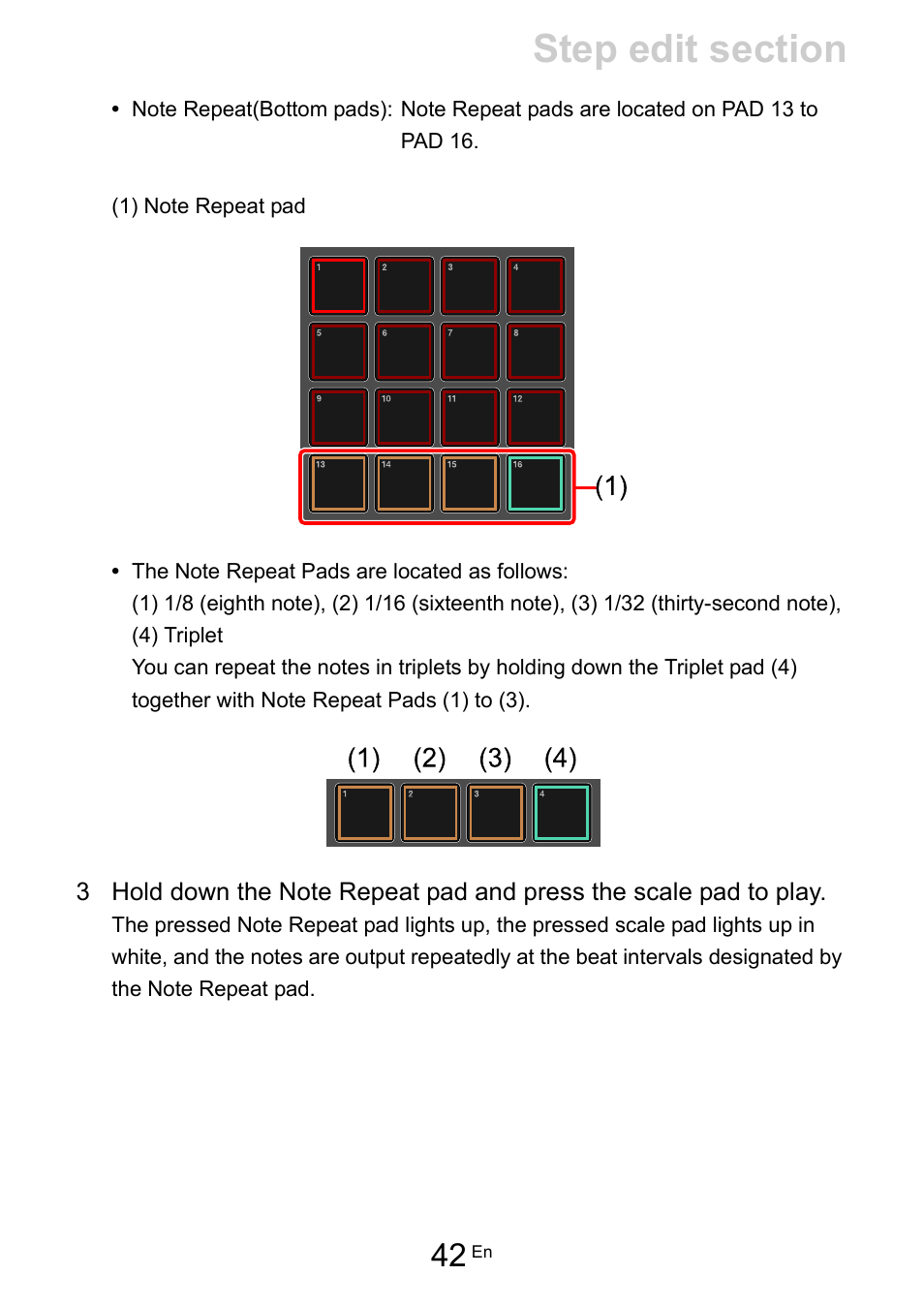 Pioneer Toraiz SQUID - Creative Multitrack Sequencer User Manual | Page 42 / 177