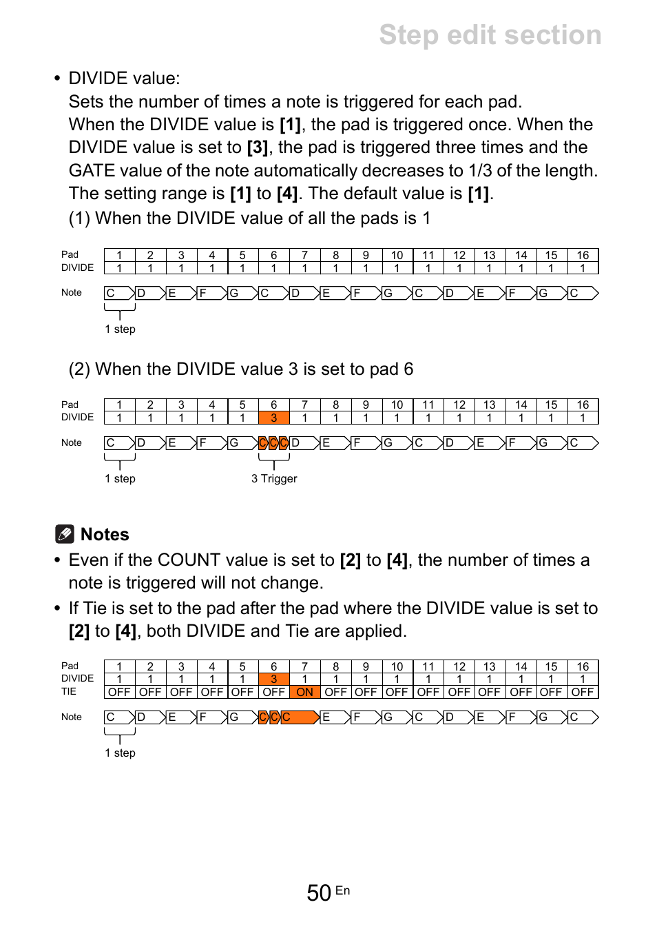 Pioneer Toraiz SQUID - Creative Multitrack Sequencer User Manual | Page 50 / 177