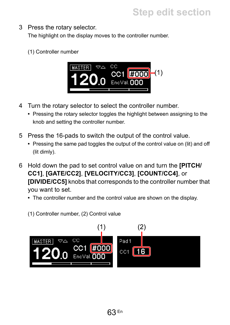 Pioneer Toraiz SQUID - Creative Multitrack Sequencer User Manual | Page 63 / 177