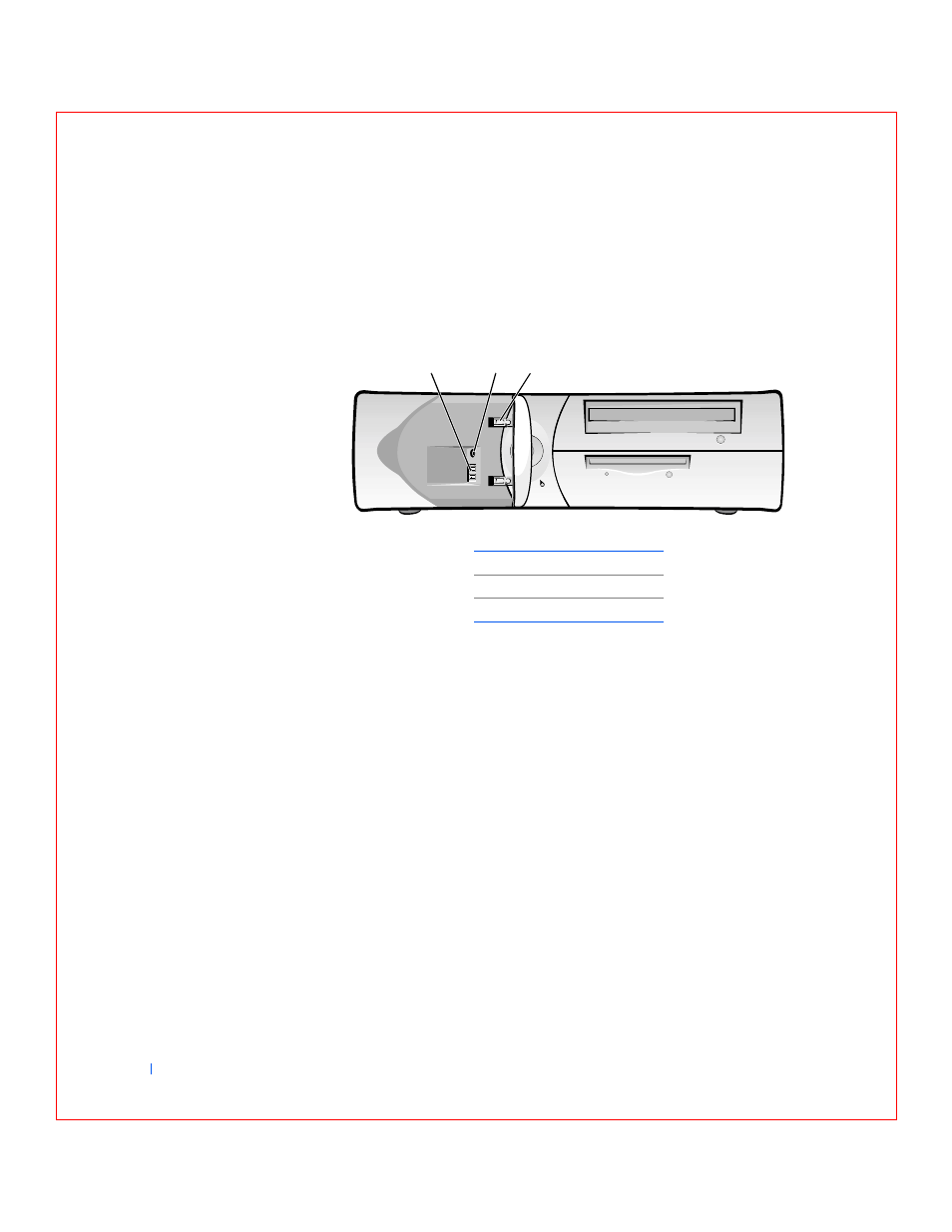 Front panel door | Dell OptiPlex GX240 User Manual | Page 20 / 283