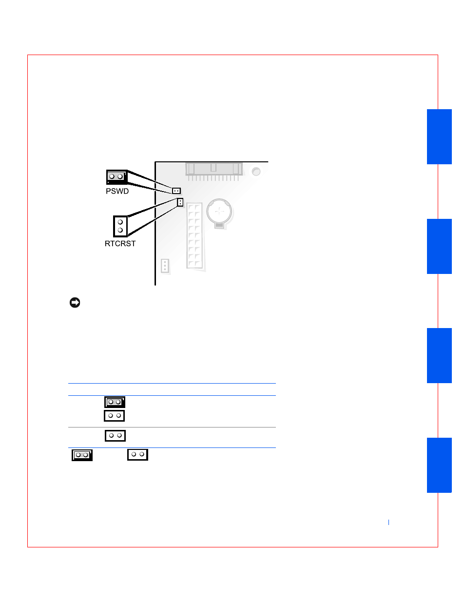 Jumper settings, To loca | Dell OptiPlex GX240 User Manual | Page 57 / 283