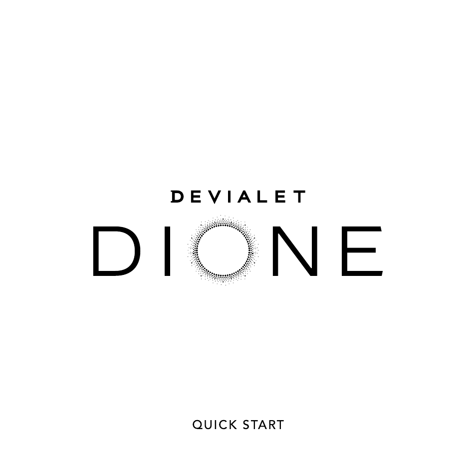 Devialet Dione 950W Virtual 5.1.2-Channel Soundbar User Manual | 36 pages