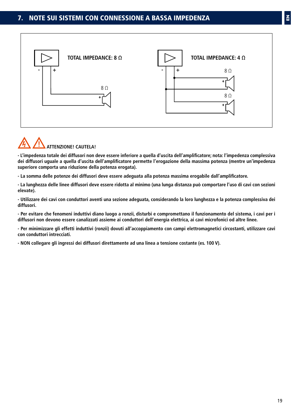 RCF COMPACT M 08 Passive 2-Way Speaker (White) User Manual | Page 19 / 28