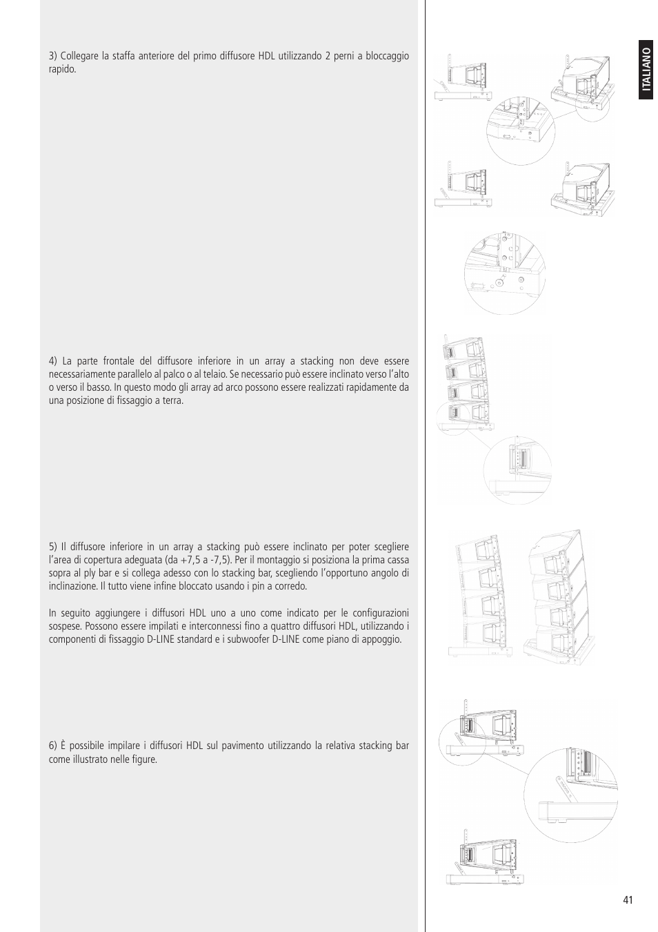 RCF HDL10-A 1400W Dual 8" Active Line Array Module (Black) User Manual | Page 41 / 44