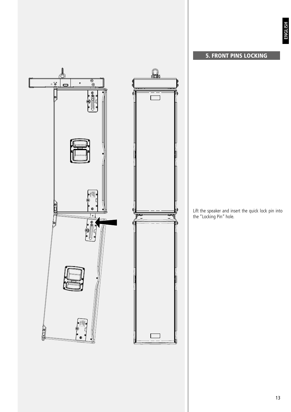 RCF Active 2200W 3-Way Line Array Module with 4 Channels of Class-D Amplification User Manual | Page 13 / 24