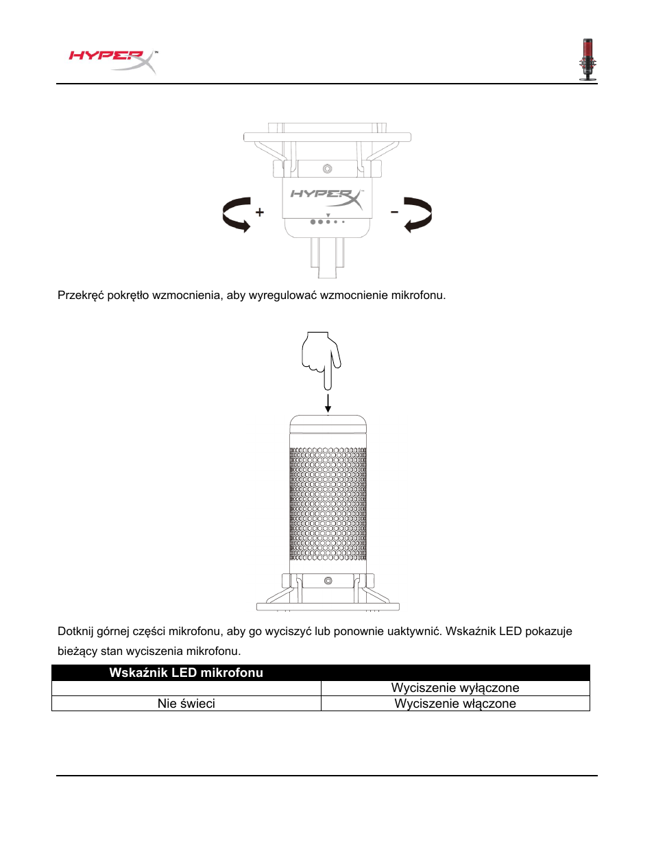 HyperX QuadCast USB Condenser Microphone User Manual | Page 103 / 241