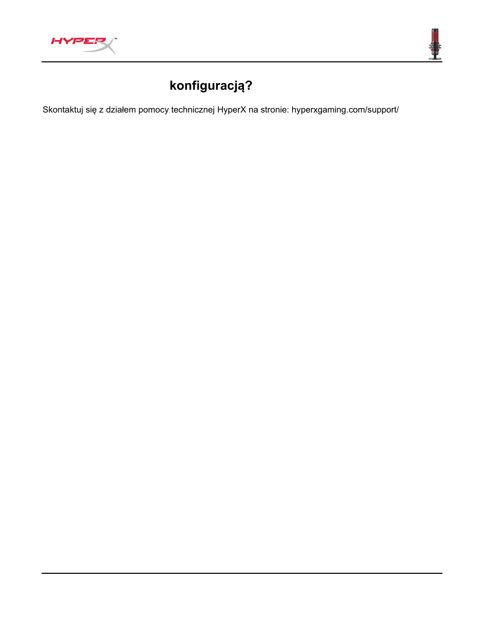 Pytania? problemy z konfiguracją | HyperX QuadCast USB Condenser Microphone User Manual | Page 113 / 241