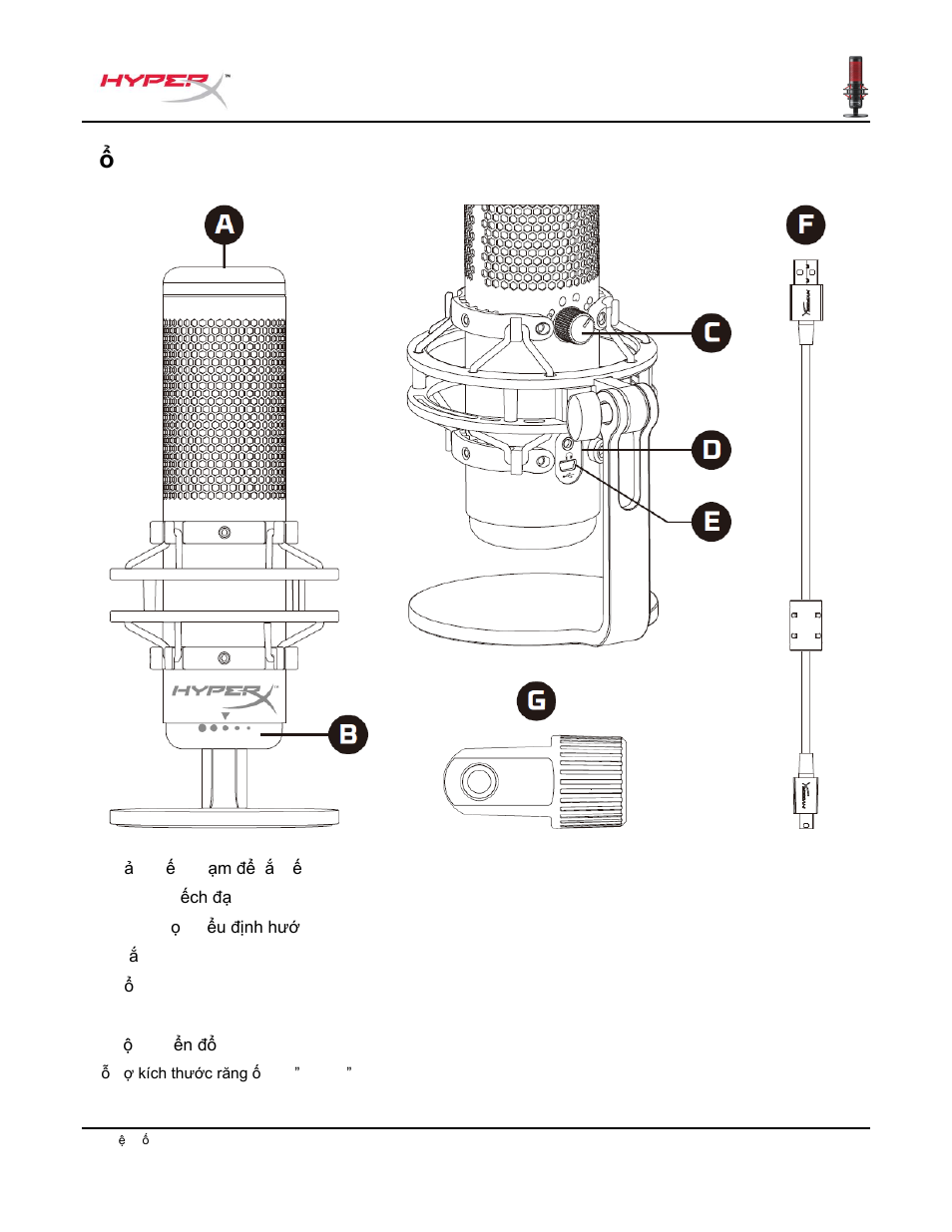 Ổng quát, Tổng quát | HyperX QuadCast USB Condenser Microphone User Manual | Page 196 / 241