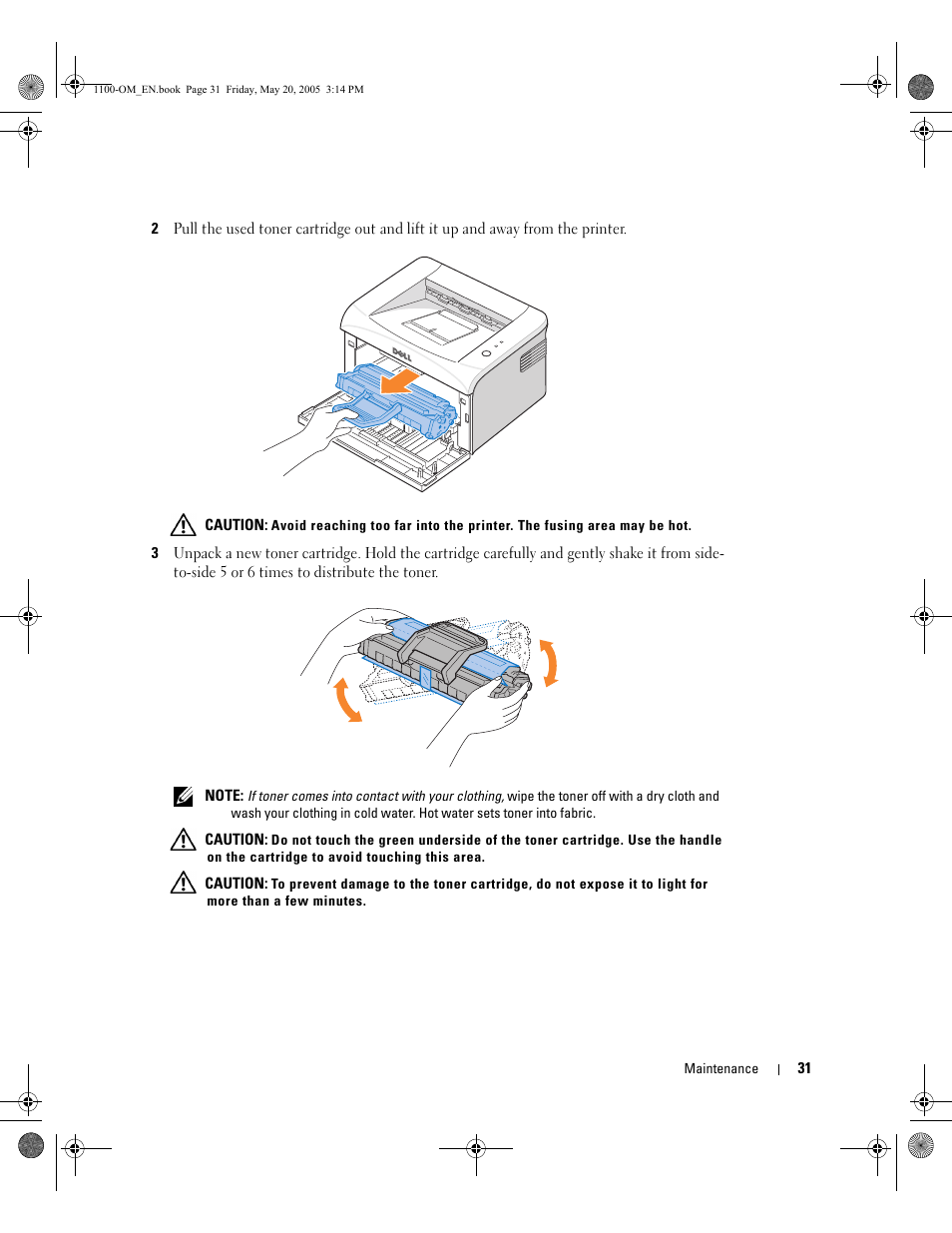 Dell 1100 User Manual | Page 39 / 95