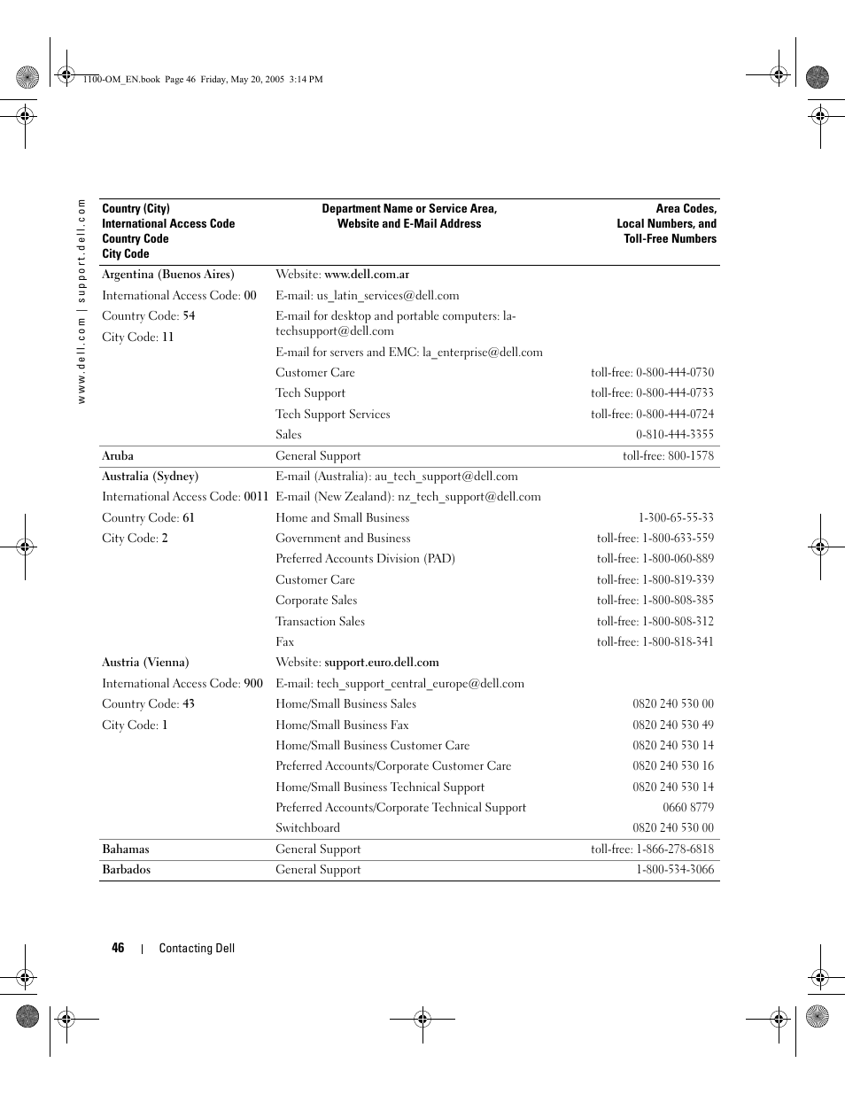 Dell 1100 User Manual | Page 54 / 95