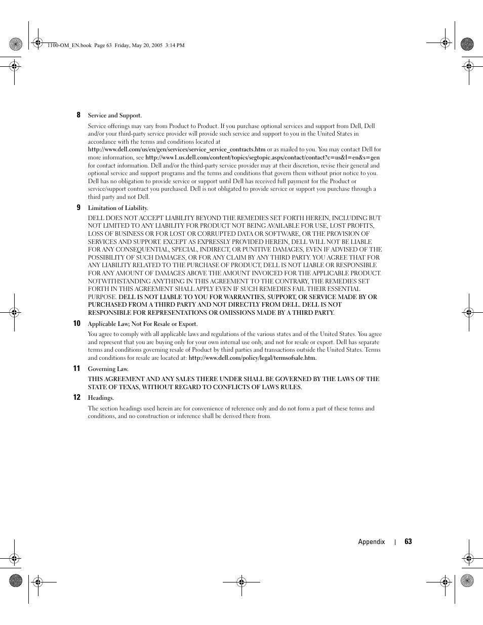 Dell 1100 User Manual | Page 71 / 95