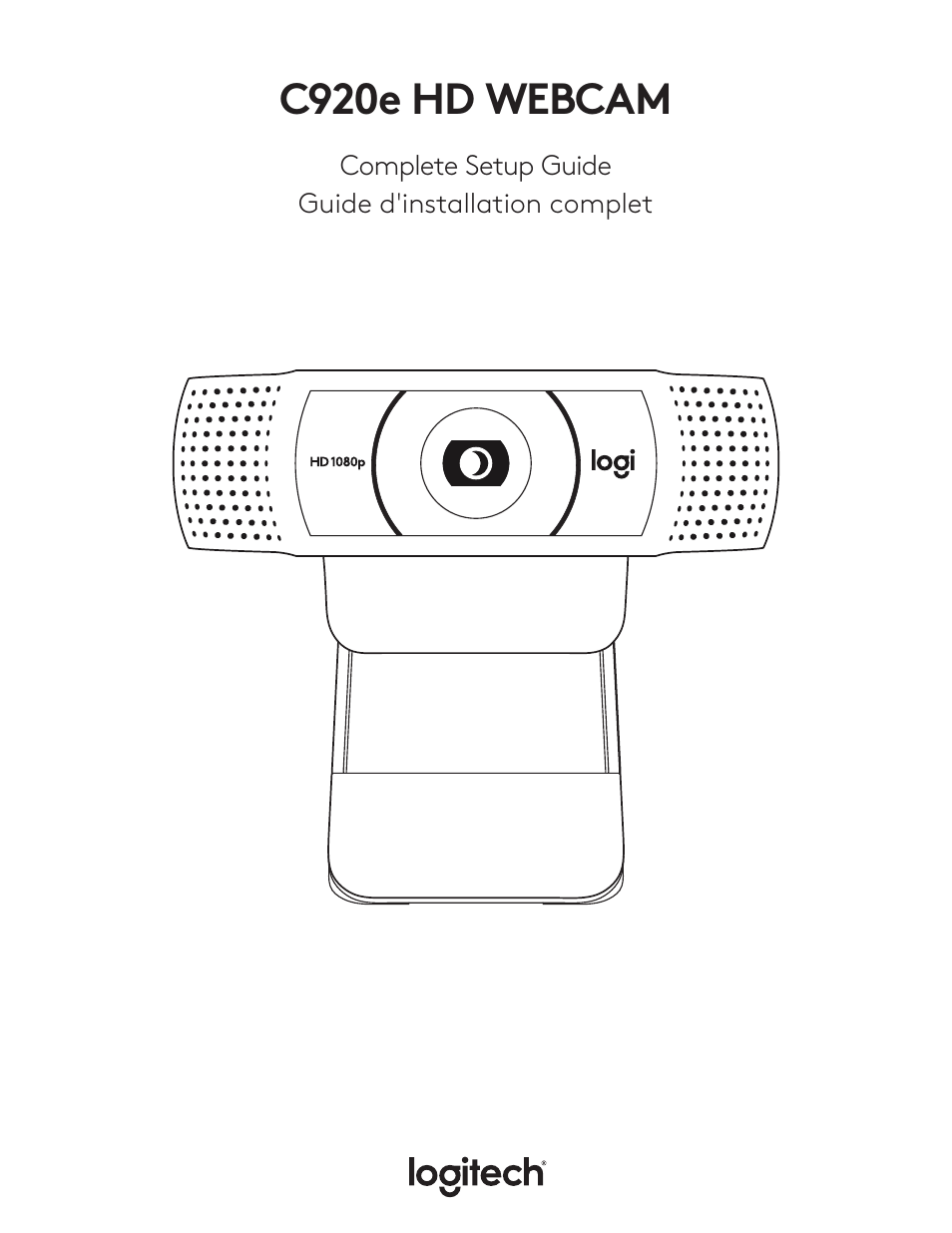 Logitech C920e 1080p Business Webcam User Manual | 130 pages