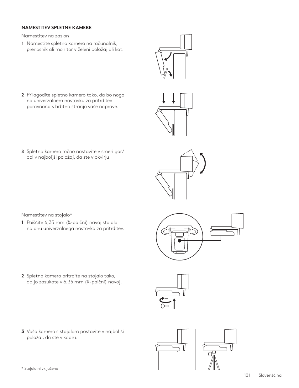 Logitech C920e 1080p Business Webcam User Manual | Page 101 / 130