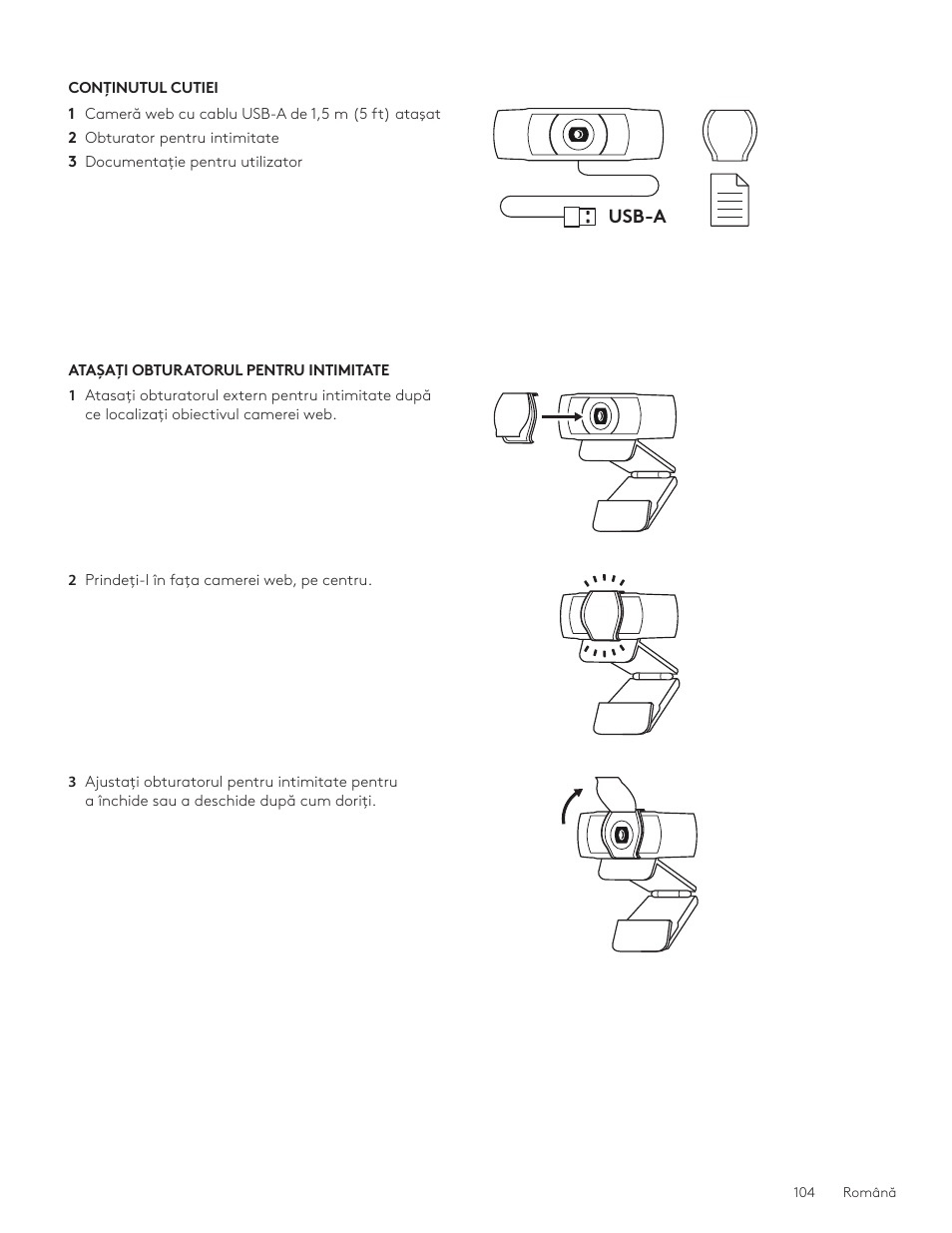 Logitech C920e 1080p Business Webcam User Manual | Page 104 / 130