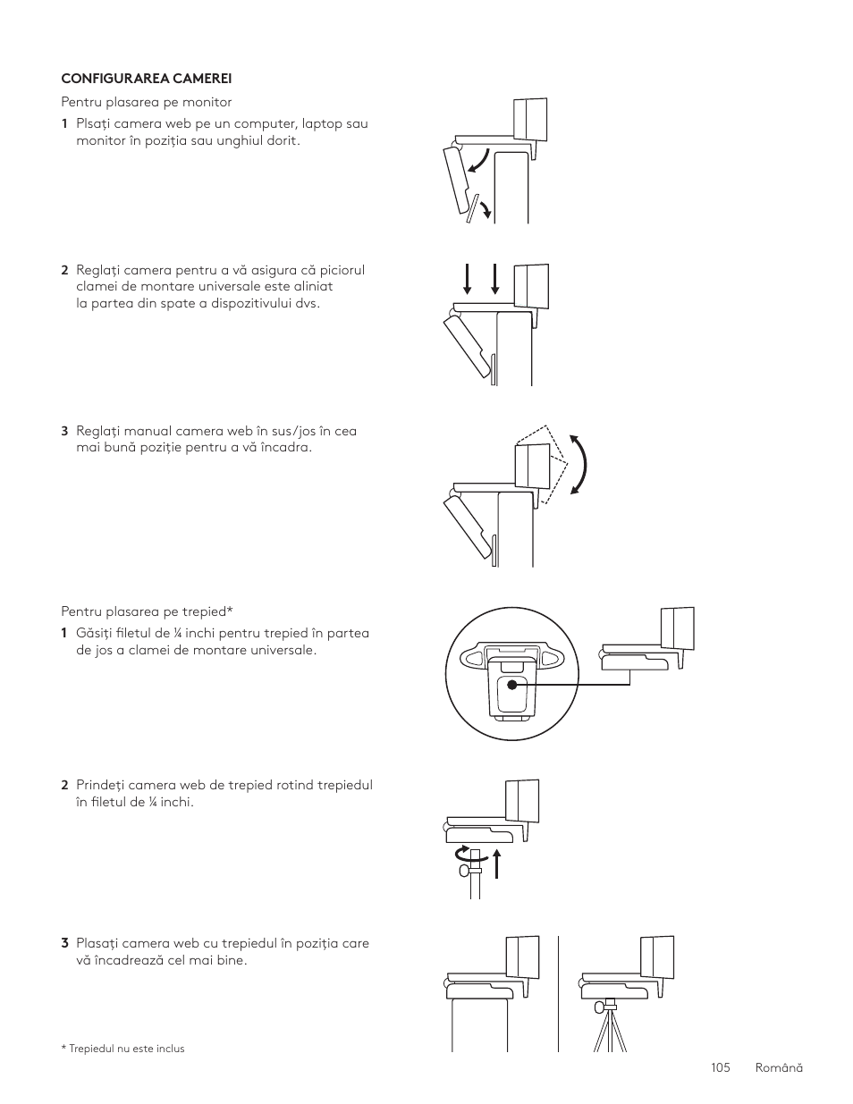 Logitech C920e 1080p Business Webcam User Manual | Page 105 / 130