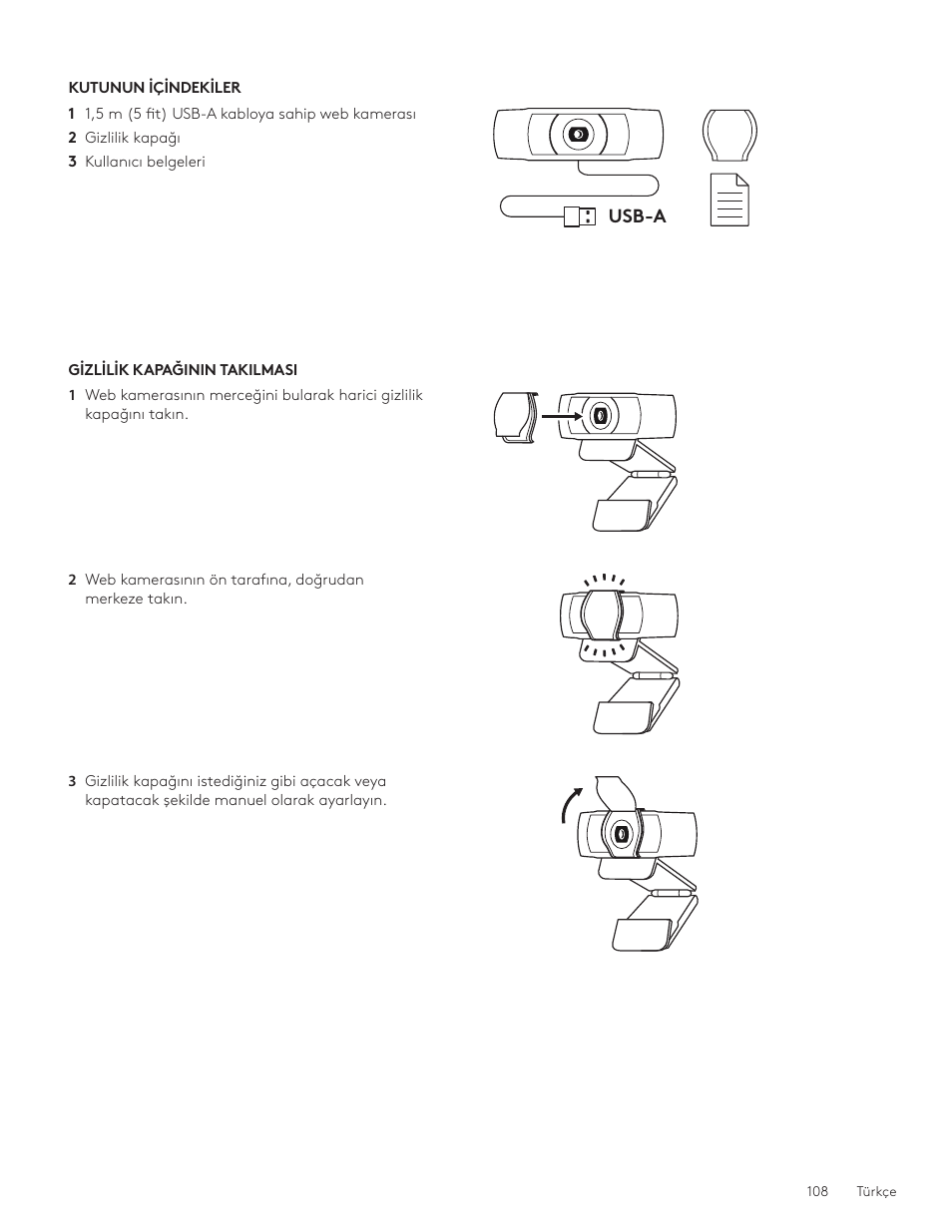 Logitech C920e 1080p Business Webcam User Manual | Page 108 / 130