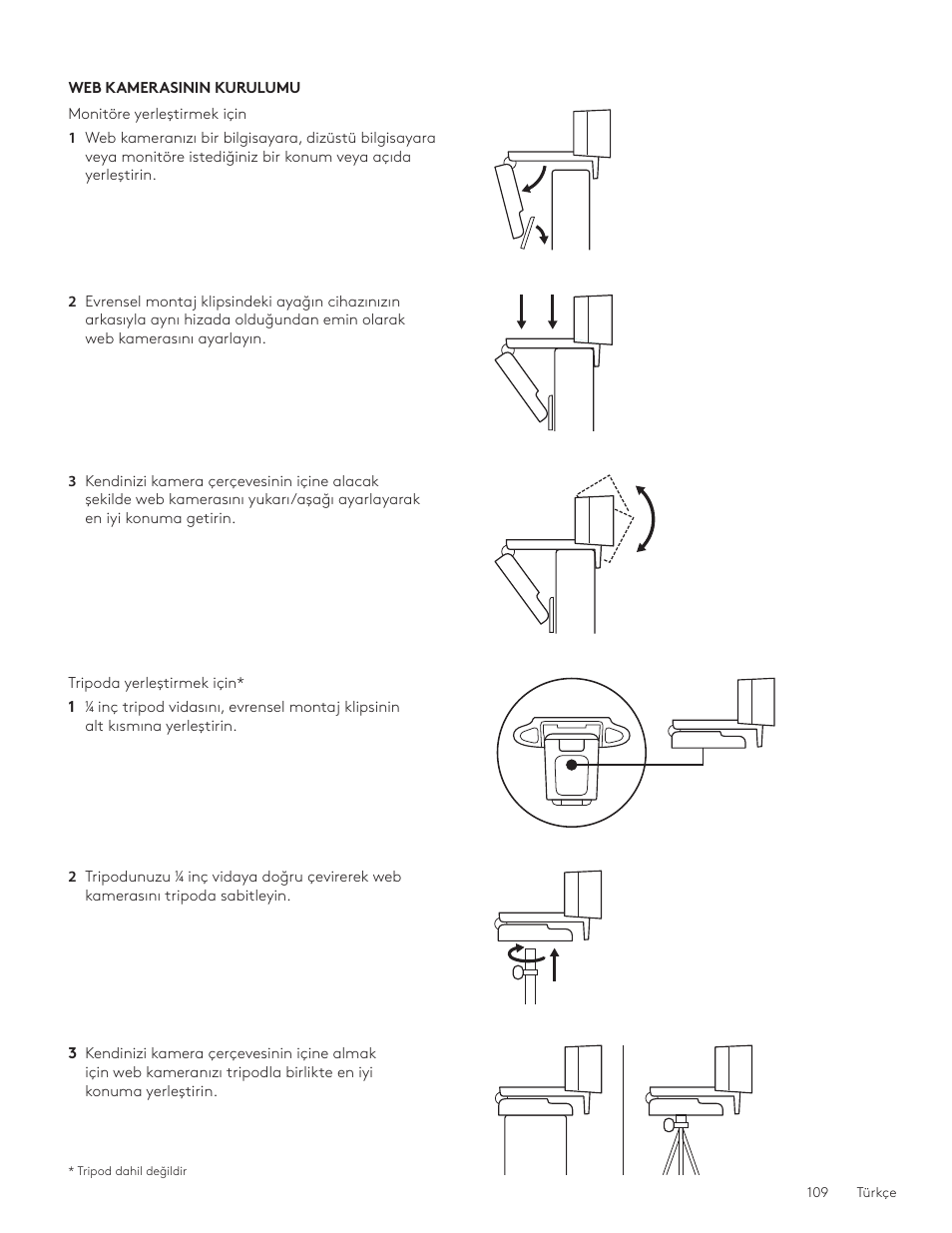 Logitech C920e 1080p Business Webcam User Manual | Page 109 / 130