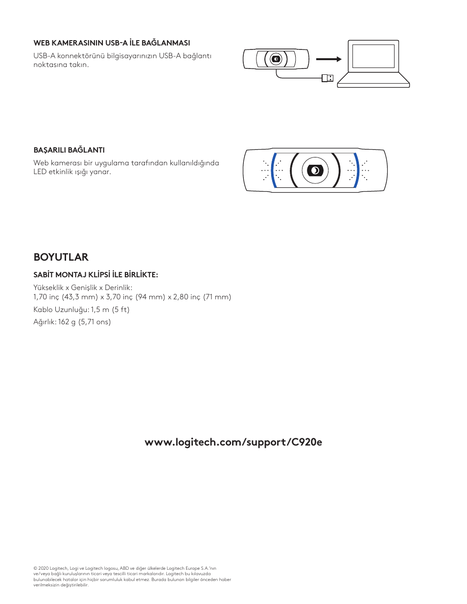 Logitech C920e 1080p Business Webcam User Manual | Page 110 / 130