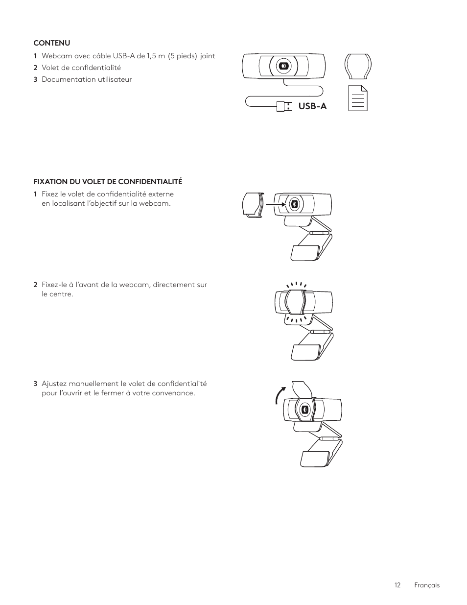 Logitech C920e 1080p Business Webcam User Manual | Page 12 / 130