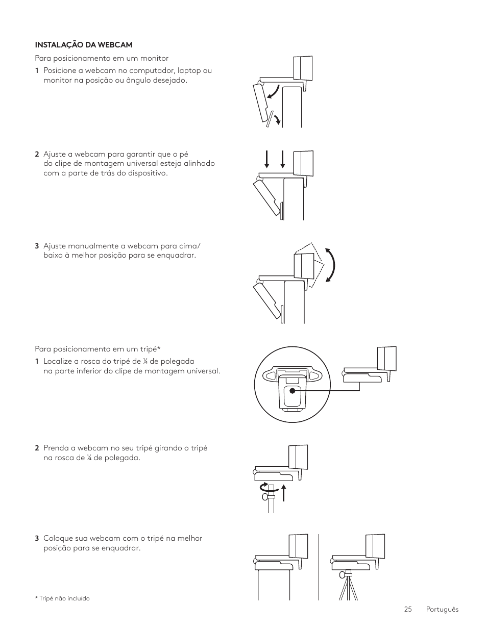 Logitech C920e 1080p Business Webcam User Manual | Page 25 / 130