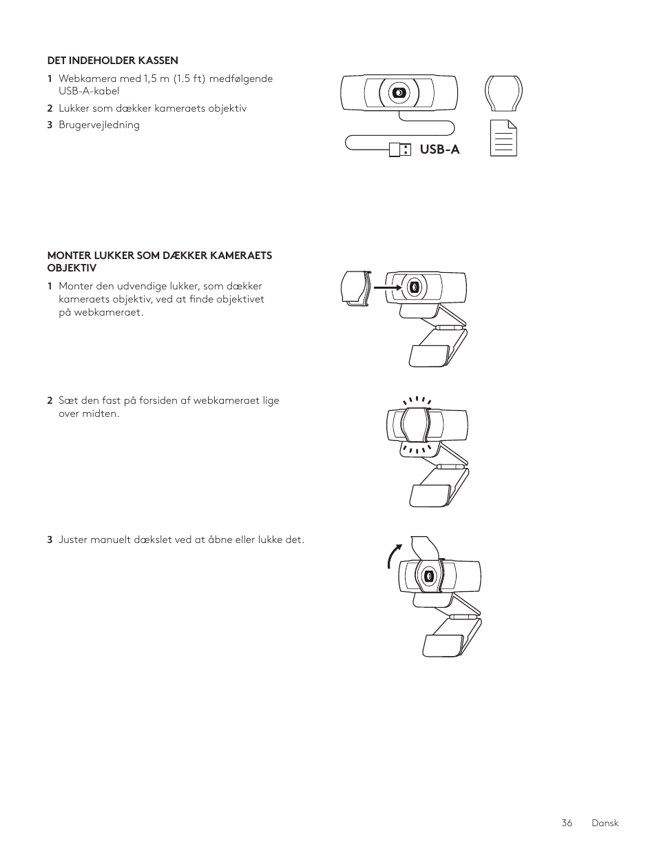 Logitech C920e 1080p Business Webcam User Manual | Page 36 / 130