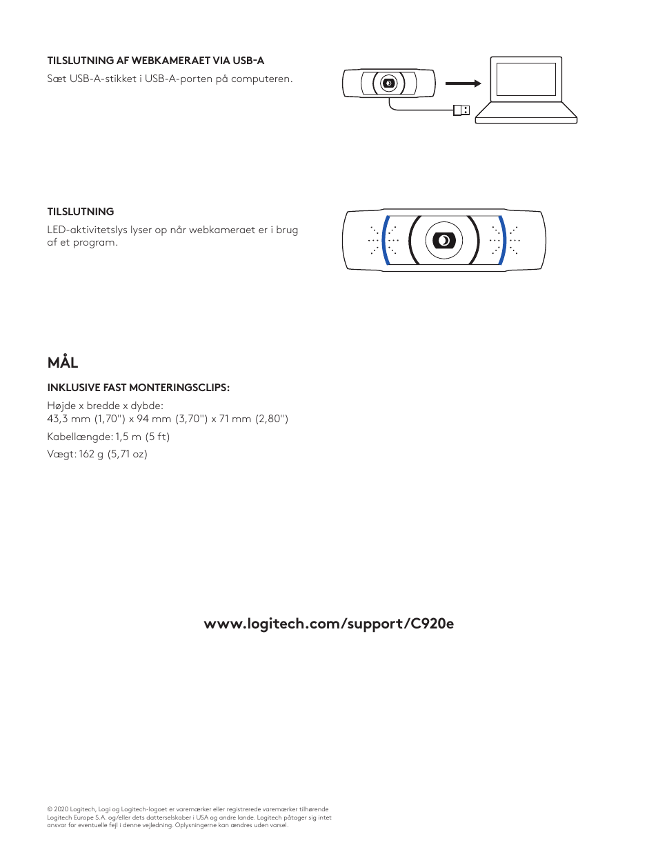 Logitech C920e 1080p Business Webcam User Manual | Page 38 / 130