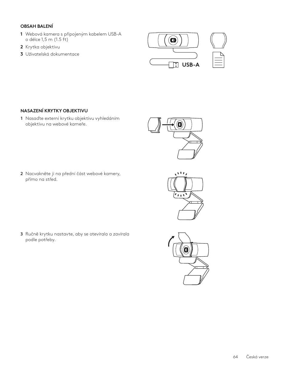 Logitech C920e 1080p Business Webcam User Manual | Page 64 / 130